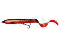 Esca Savage Gear 3D Hard Eel 17cm 50g Slow Sinking 2+1 - Red N Black Fluo