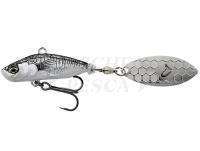 Esca Savage Gear 3D Sticklebait Tailspin 6.5cm 9g - Black Silver