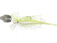 Esca Savage Gear Crazy Swim Jigs 12.5cm 14.5g #3/0 tail 10cm - Yellow White