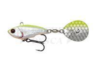 Esca Savage Gear Fat Tail Spin (NL) 5.5cm 6.5g - Lemon Back Flash