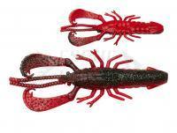 Esca Savage Gear Reaction Crayfish 7.3cm 4g 5pcs - Red N Black Fluo