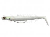 Esca Siliconicha Savage Gear Sandeel V2 Weedless 11.5cm 22g 2+1pcs - White Pearl Silver