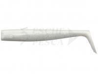 Esca Siliconica Savage Gear Sandeel V2 Weedless Tail 11cm 10g - White Pearl Silver