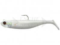 Esca Siliconicha SG Savage Minnow 12.5cm 35g - White Pearl Silver 2+1pcs