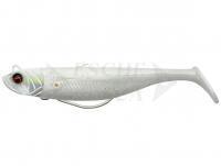 Esca Siliconicha SG Savage Minnow Weedless 12.5cm 28g 2+1pcs - White Pearl Silver