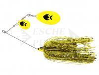 Spinnerbait Westin MonsterVibe Indiana Blades 45g - Yellow Tiger