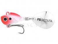 Esca Spro FreeStyle Scouta Jig Spinner 10g - UV Red Head