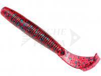 Esche Strike King Rage Ned Cut-R Worm 7.5cm - Red Bug