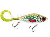 Esca Strike Pro Guppie Downsize 9cm - Glitter Pike – Green/Gold Glitter