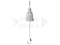 Catfish lure MADCAT A-Static Adjustable Clonk Teaser #8/0 100G - White