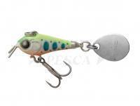 Esca Tiemco Lures Critter Tackle Riot Blade 20mm 5g - 102 Holographic Chartreuse Back Yamame