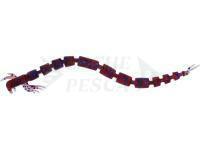 Esca siliconicha Westin BloodTeez Worm 7.5cm 1g - Indigo UV Red