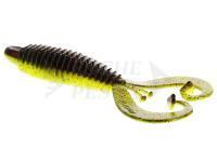 Westin RingCraw CurlTail 9cm 6g - Black Chartreuse