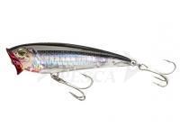 Esca Yo-Zuri 3D Inshore Popper 120mm 45g - Silver Black (R1412-C4)