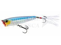 Esca Yo-zuri 3DR-X Popper 65mm 6g - R1435-PSB Prism Silver Blue