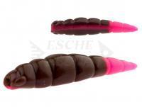 Soft bait Yochu Cheese Trout Series 1.7 inch | 43mm - 139 Earthworm / Hot Pink