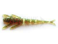 Esche siliconich Fishup Flit 1.5 - 019 Motor Oil/Red