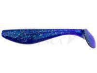 Esche siliconich Fishup Wizzle Shad 5 inch | 125 mm - 060 Dark Violet / Peacock & Silver