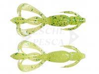 Esche siliconich Keitech Crazy Flapper 2.8 inch | 71mm - LT Chart Lime Shad