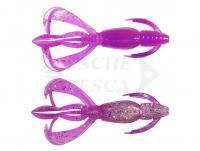 Esche siliconich Keitech Crazy Flapper 2.8 inch | 71mm - LT Grape Stardust