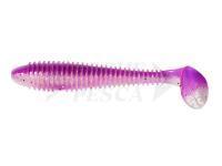 Esche Siliconicha Keitech FAT Swing Impact 4.3 inch 109mm - LT Grape Stardust