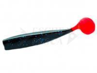 Esche siliconich Lunker City Shaker 3,25" - #185 Black/Blue Flake/Fire Tail