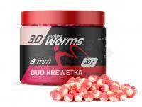 Match Pro Top Worms Wafters 3D Duo 8mm - Shrimp