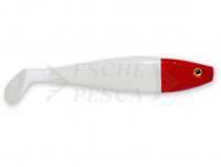 Esche Delalande Shad GT 11cm - 61 - Blanc Tête Rouge