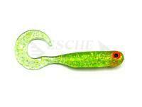 Esche Great Fish GF1 Twister 49mm - no scent - glitter light green
