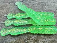 Esche Great Fish GF2 Leech 60mm 1.8g - no scent - glitter light green