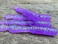 Esche Great Fish GF2 Leech 60mm 1.8g - no scent - glitter light purple