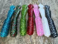 Esche Great Fish GF2 Leech MIX 60mm 1.8g - no scent -  multicolor II