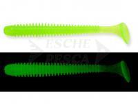 Esche Siliconiche Keitech Swing Impact 2.5 inch | 64mm - Clear Chartreuse Glow
