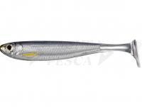 Esche Live Target Slow-Roll Shiner Paddle Tail 12.5cm - Silver/Smoke
