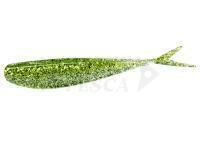 Esche Lunker City Fat Fin-S Fish 3.5" - #059 Chartreuse Ice