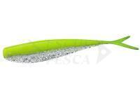 Esche Lunker City Fat Fin-S Fish 3.5" - #086 Chartreuse Silk Ice