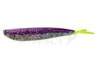 Esche siliconich Lunker City Fin-S Fish 4" - #293 Violet Ice/ Chart Tail
