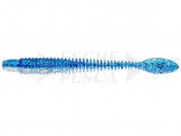 Esche siliconich Lunker City Ribster 4.5 inch | 11.5cm - #25 Blue Ice