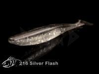 Esche siliconich Lunker City SwimFish 2.75" - #216 Silver Flash