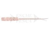 Esche Mustad AJI Worm Bachi-Bachi 2" 5cm - UV Red Krill Glitter