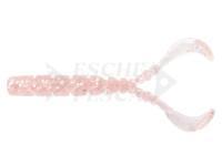 Esche Mustad AJI Worm Chiki-Chiki 1.7" 4.3cm - UV Red Krill Glitter