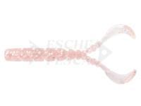 Esche Mustad AJI Worm Chiki-Chiki 1.7" 4.3cm - UV Red Krill Glitter