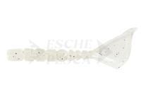 Esche Mustad AJI Worm Hila-Hila 1.7" 4.3cm - White Glow Glitter