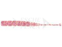 Esche Mustad AJI Worm Plu-Plu 2" 5cm - Clear Red Glitter