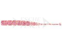 Esche Mustad AJI Worm Plu-Plu 2" 5cm - Clear Red Glitter