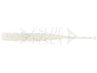 Esche Mustad AJI Worm Plu-Plu 2" 5cm - White Glow Glitter