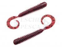 Esche Siliconiche Noike Ring curly 3inch 76mm - #103 Dark Red