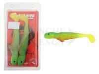 Esca Qubi Lures Syrena Shad 12cm 15g - Radioactive