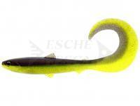 Esche Siliconiche Westin BullTeez Curltail 10cm 6g - Black/Chartreuse