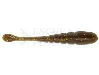 Esche X Zone Lures Pro Series Slammer 4" 10cm - Green Pumpkin Purple Gold Flake